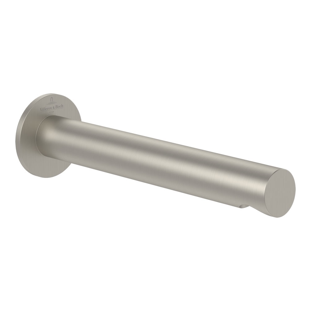 Cutout image of Villeroy & Boch Loop & Friends Brushed Nickel Bath Spout